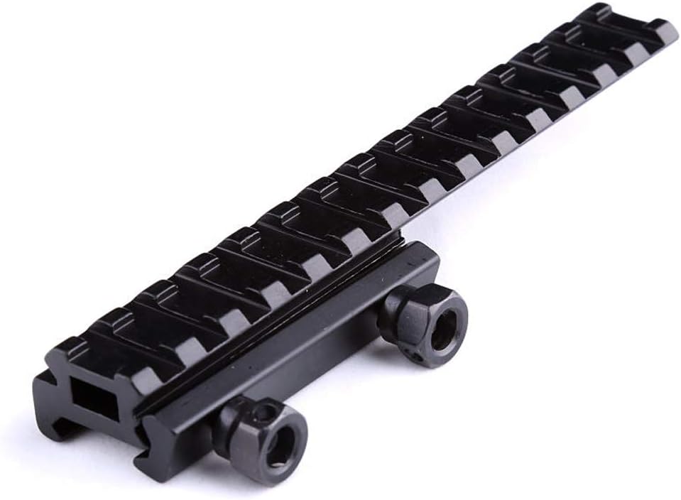 Tactical Extened High Riser Base Flat Top 145mm 14 Slots for 20mm P.ICA-tinny Rail Mount Hunting