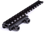 Tactical Extened High Riser Base Flat Top 145mm 14 Slots for 20mm P.ICA-tinny Rail Mount Hunting