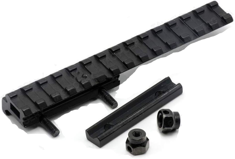 Tactical Extened High Riser Base Flat Top 145mm 14 Slots for 20mm P.ICA-tinny Rail Mount Hunting