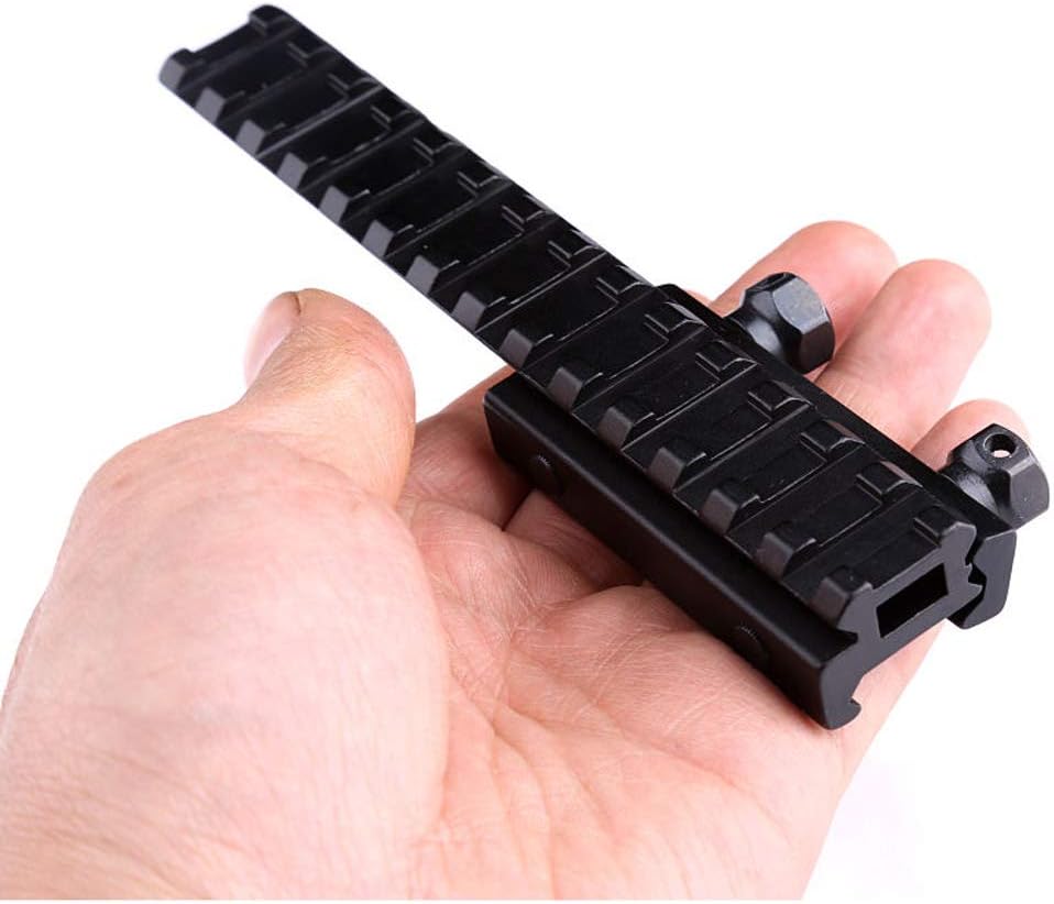 Tactical Extened High Riser Base Flat Top 145mm 14 Slots for 20mm P.ICA-tinny Rail Mount Hunting