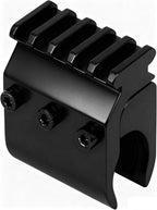 Barrel Clamp Mount Weaver Picatinny Rail Base Adapter for Flashlight Laser Sight