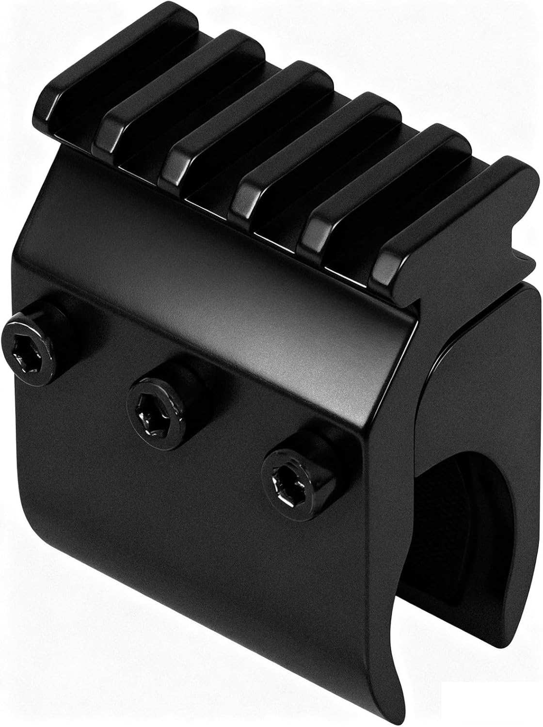 Barrel Clamp Mount Weaver Picatinny Rail Base Adapter for Flashlight Laser Sight
