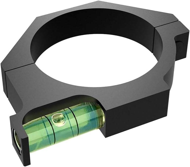 Rifle Scope Bubble Level, Anti-Cant Scope Level for 30mm Tube, Precision CNC Machined Spirit Level for Hunting, Shooting & Competition
