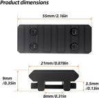 Picatinny Vent Rib Rail Scope Mount – 5-Slot CNC Aluminum Adapter for IZH-27, MR-153/155, MP-233, TOZ-120, MTs21-12 & TOZ-84