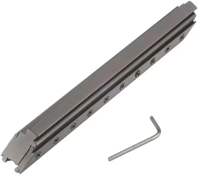 11mm Dovetail to 20mm Picatinny Rail Adapter | 225mm | CNC Aluminum Alloy