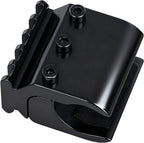 Barrel Clamp Mount Weaver Picatinny Rail Base Adapter for Flashlight Laser Sight