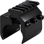 Barrel Clamp Mount Weaver Picatinny Rail Base Adapter for Flashlight Laser Sight