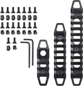 Picatinny Rail Sections for M-LOK & Keymod | 3/7/11-Slot Set | CNC Aluminum Alloy