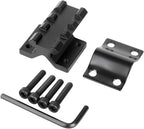 Barrel Clamp Picatinny Rail Mount – Fits 12-22mm Barrels, 2-Piece Aluminum for Flashlights, Lasers & Bipods