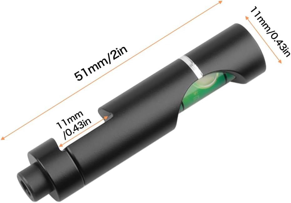 FRSF Scope Leveling Kit High Precision Bubble Scope Rail Level, Professional Bubble Scope Leveling System