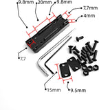 Picatinny Ventilated Rib Rail Scope Mount for The IZH-27 MR-153/155 MP-233 TOZ-120 MTs21-12 TOZ-84