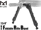 Tactical MLOK Bipod 7.5-9 Inches Bipod for Rifle for Outdoor, Range, Hunting and Shooting