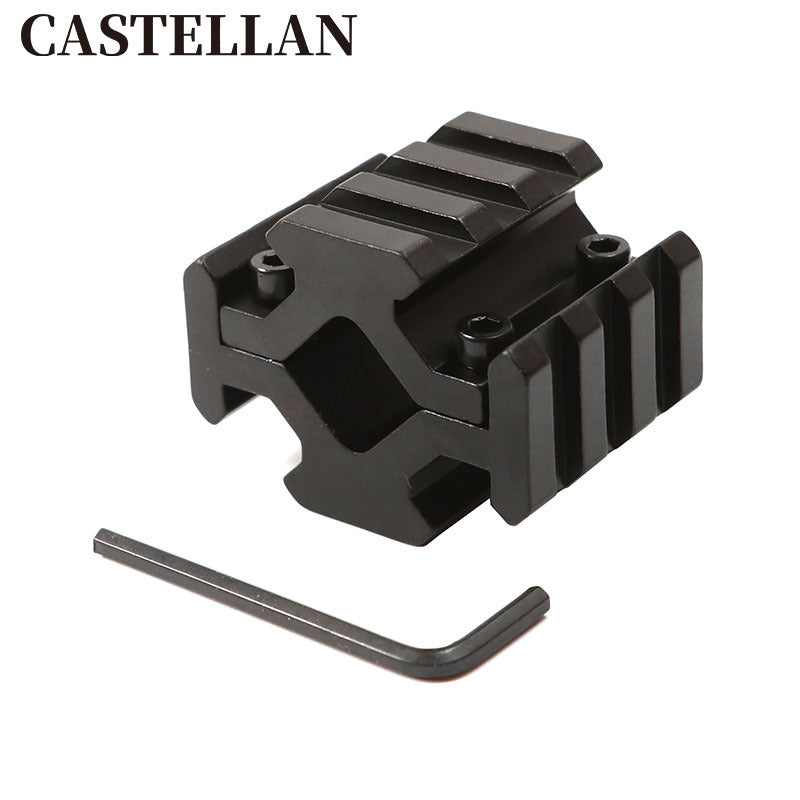 360° Barrel Mount | 3-Slot Picatinny / Weaver Rail | Tactical Clamp-On