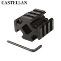 360° Barrel Mount | 3-Slot Picatinny / Weaver Rail | Tactical Clamp-On