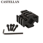 360° Barrel Mount | 3-Slot Picatinny / Weaver Rail | Tactical Clamp-On