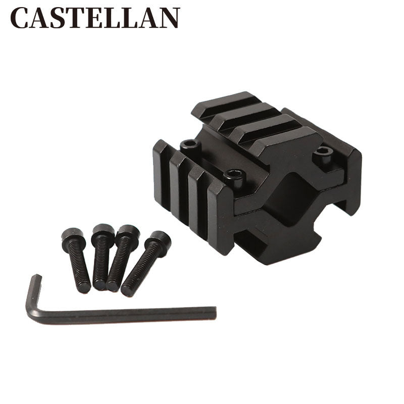 360° Barrel Mount | 3-Slot Picatinny / Weaver Rail | Tactical Clamp-On