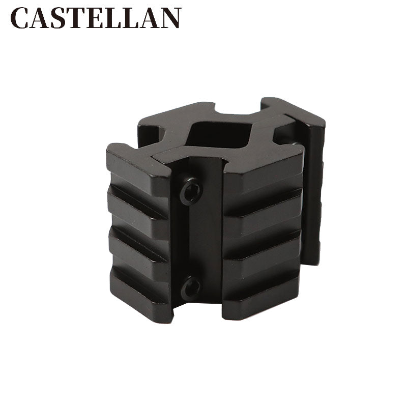 360° Barrel Mount | 3-Slot Picatinny / Weaver Rail | Tactical Clamp-On