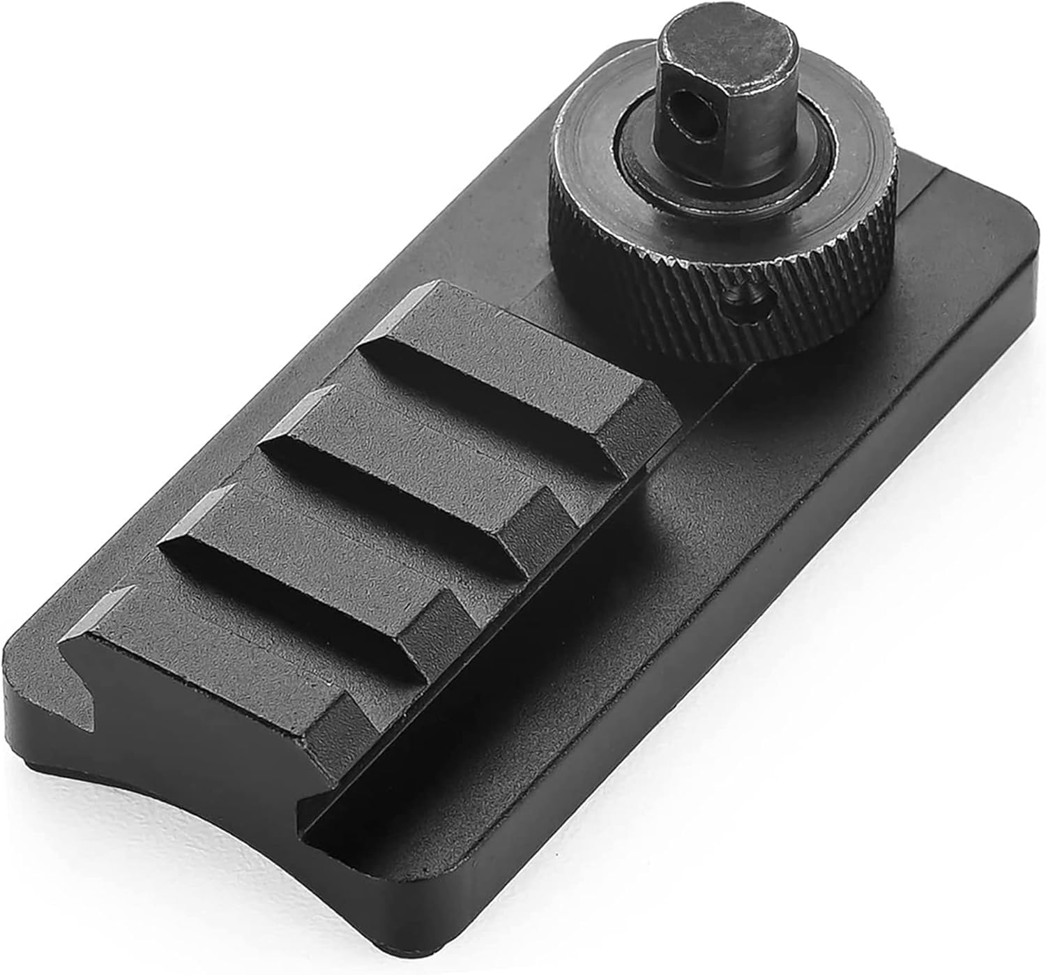 Sling Stud Picatinny Rail Bipod Adapter, Aluminum Construction | Sling Swivel, 1913 Picatinny Rail Mount, Anti-Slip Rubber Base