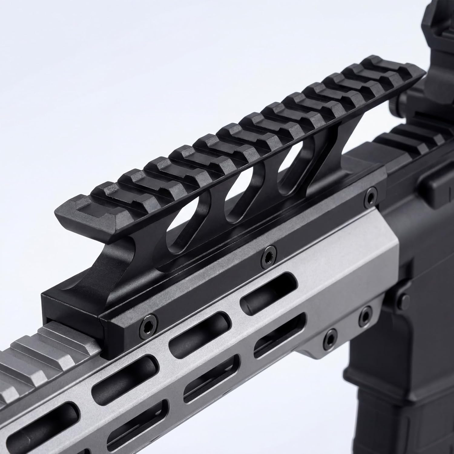 1" High Profile 13 Slots Picatinny Rail Riser Mount for Red Dots and Optics
