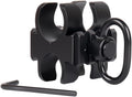 FRSF Barrel Clamp Mount Clamping Installation for Shotgun Flashlight Mount,Metal Butterfly Clip, Double-Sided Clip