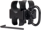 FRSF Barrel Clamp Mount Clamping Installation for Shotgun Flashlight Mount,Metal Butterfly Clip, Double-Sided Clip