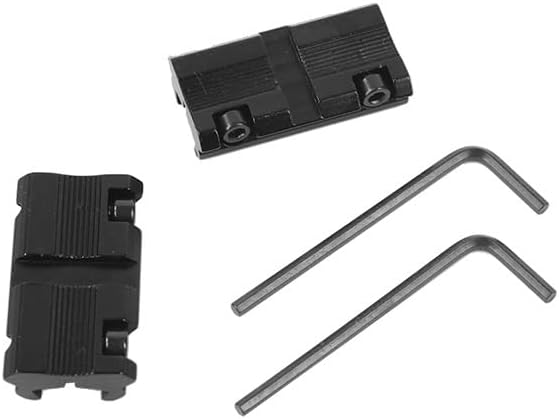 11mm to 20mm Rail Adapter | Aluminum Ring Converter | 37mm | 2-Pack