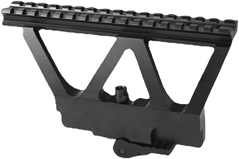 QD Side Scope Mount | 20mm Picatinny | 6061 Aluminum + Steel | Auto-Lock Zero Return