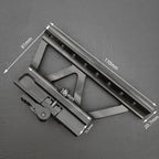 QD Side Scope Mount | 20mm Picatinny | 6061 Aluminum + Steel | Auto-Lock Zero Return