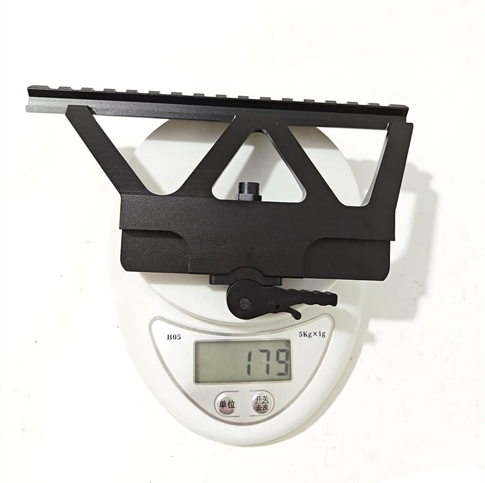 QD Side Scope Mount | 20mm Picatinny | 6061 Aluminum + Steel | Auto-Lock Zero Return