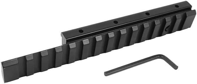 FRSF 3/8" 11mm to 7/8" 20mm Dovetail to Picatinny Rail Adapter, Low Profile 11mm to 20mm Picatinny Riser Mount