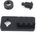 Sling Stud Picatinny Rail Bipod Adapter, Aluminum Construction | Sling Swivel, 1913 Picatinny Rail Mount, Anti-Slip Rubber Base