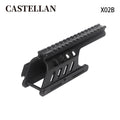 Saddle Scope Mount for Remington 870 / 870 DM | 14-Slot Picatinny | Skeleton Aluminum