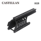 Saddle Scope Mount for Remington 870 / 870 DM | 14-Slot Picatinny | Skeleton Aluminum