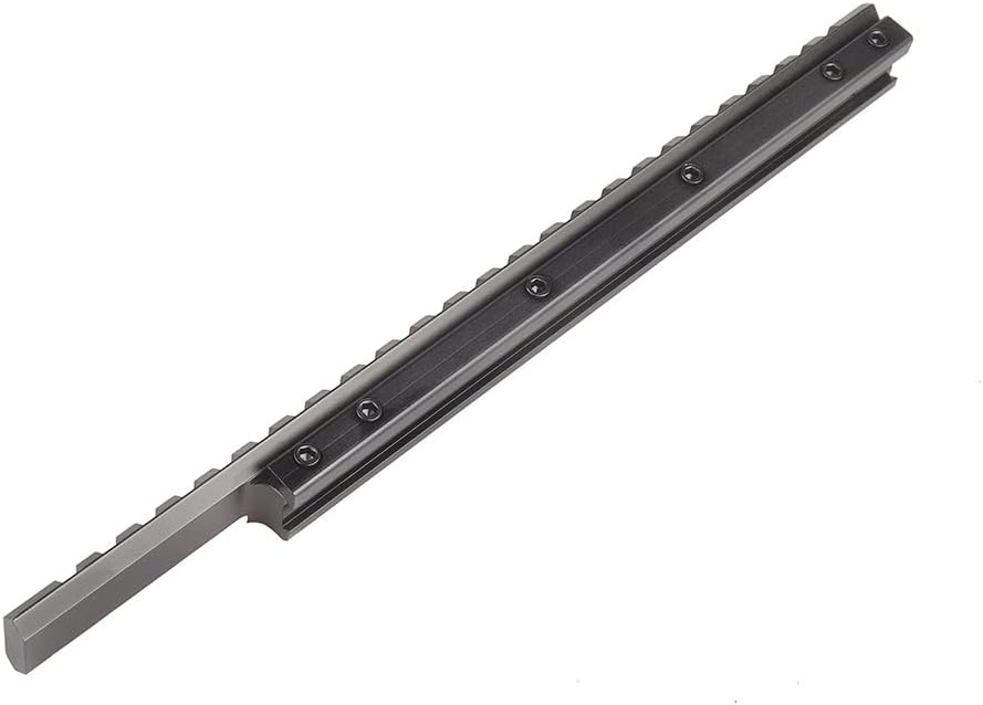 FRSF 3/8" 11mm to 7/8" 20mm Dovetail to Picatinny Rail Adapter, Low Profile 11mm to 20mm Picatinny Riser Mount