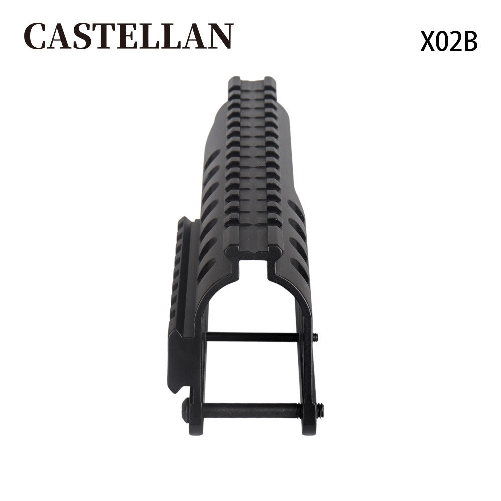 Saddle Scope Mount for Remington 870 / 870 DM | 14-Slot Picatinny | Skeleton Aluminum