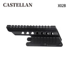 Saddle Scope Mount for Remington 870 / 870 DM | 14-Slot Picatinny | Skeleton Aluminum