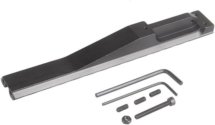 Extended Low Profile Rail Mount | 5.9" / 150mm | MIL-SPEC 1913 Picatinny | 6061 Aluminum | Black