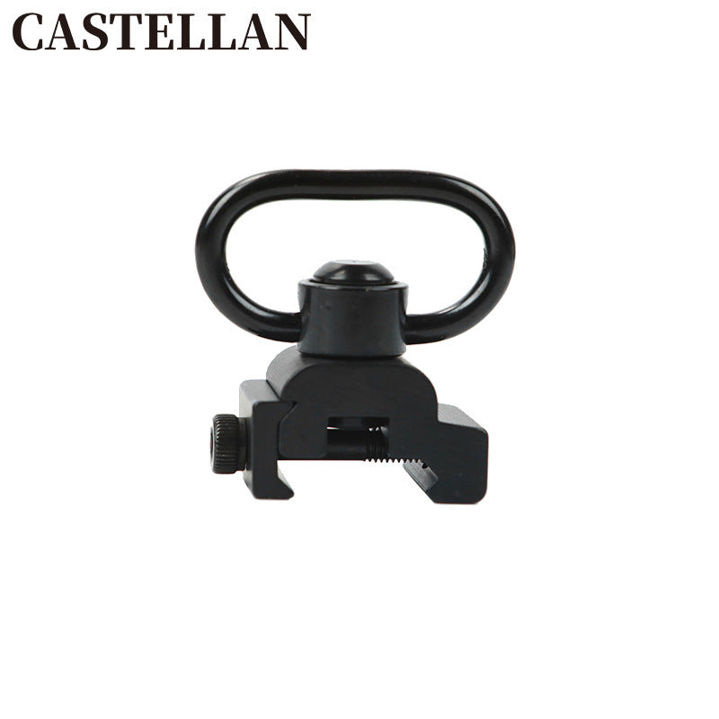 Sling Swivel Adapter for 20mm Picatinny Rail — Alloy Mount, Silent Operation, 2-Pack