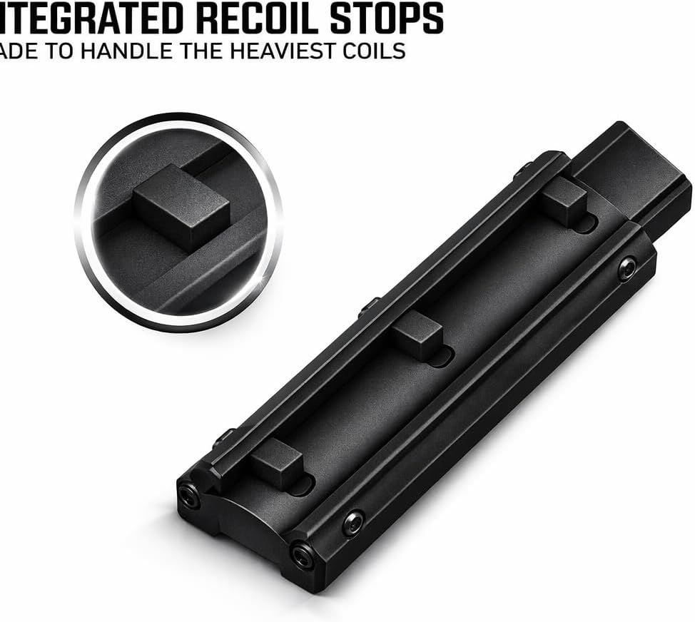 Picatinny Rail Riser Mount | 13-Slot High Profile, 140mm, 20mm Aluminum, Fits Scopes & Red Dots