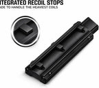 Picatinny Rail Riser Mount | 13-Slot High Profile, 140mm, 20mm Aluminum, Fits Scopes & Red Dots