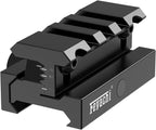 Rail Riser Mount, 0.75"/0.83"/0.95"/1" High,3 Slots Riser Mount for Red Dot Sight