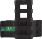 30mm / 1" Scope Ring Adapter with Picatinny Rail & Bubble Level | Barrel Clamp Mount for Rifle Scope, Laser & Flashlight