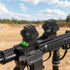 Scope Rings with Bubble Level | 1"/1.2" Tube Clamp Mount | 21mm Top Rail