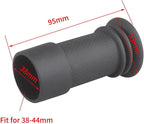 Scope Eye Guard | Rubber Recoil Extender & Eye Protector for 38–44mm Scopes | Black