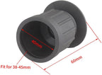 Scope Eyecup | Scalable Rubber Eye Protector & Anti-Recoil Guard for 38–44mm Scopes | Black