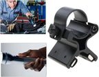 Magnetic Flashlight Mount Holder – Quick-Detach Aluminum Bracket (23–26mm)