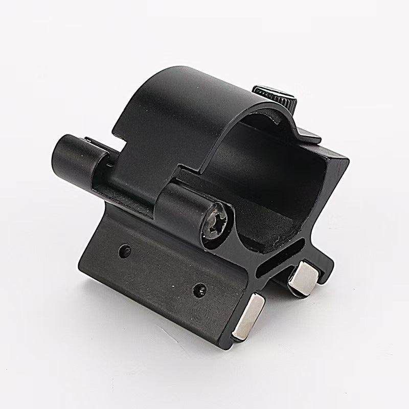 Magnetic Flashlight Mount Holder – Quick-Release Bracket for 24.5–27mm Tactical & Hunting Lights