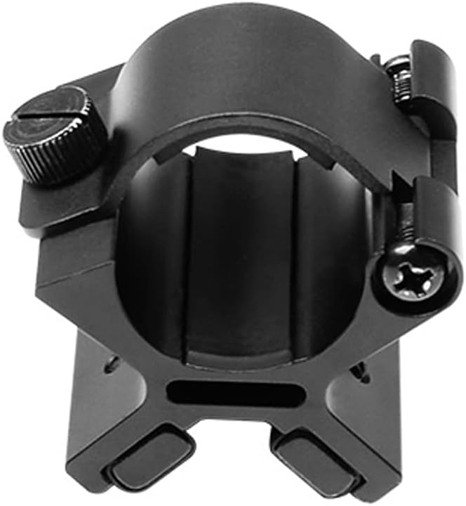 Magnetic Flashlight Mount Holder – Quick-Release Bracket for 24.5–27mm Tactical & Hunting Lights