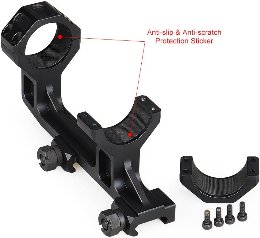 Cantilever Scope Mount 30mm – 1.93" Height, 2.8" Ring Spacing, 45° RMR Offset, Picatinny Rail
