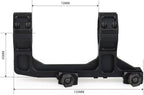 Cantilever Scope Mount 30mm – 1.93" Height, 2.8" Ring Spacing, 45° RMR Offset, Picatinny Rail